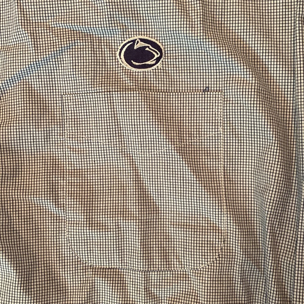 Penn State Button Down with Pocket